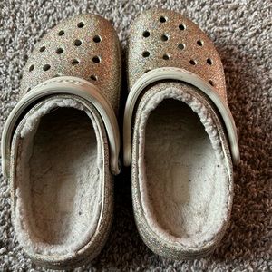 Glitter crocs